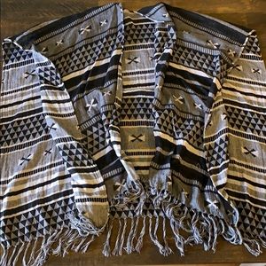 Aztec wrap scarf